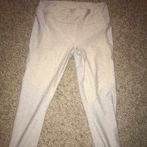 Outdoor Voices two toned leggings